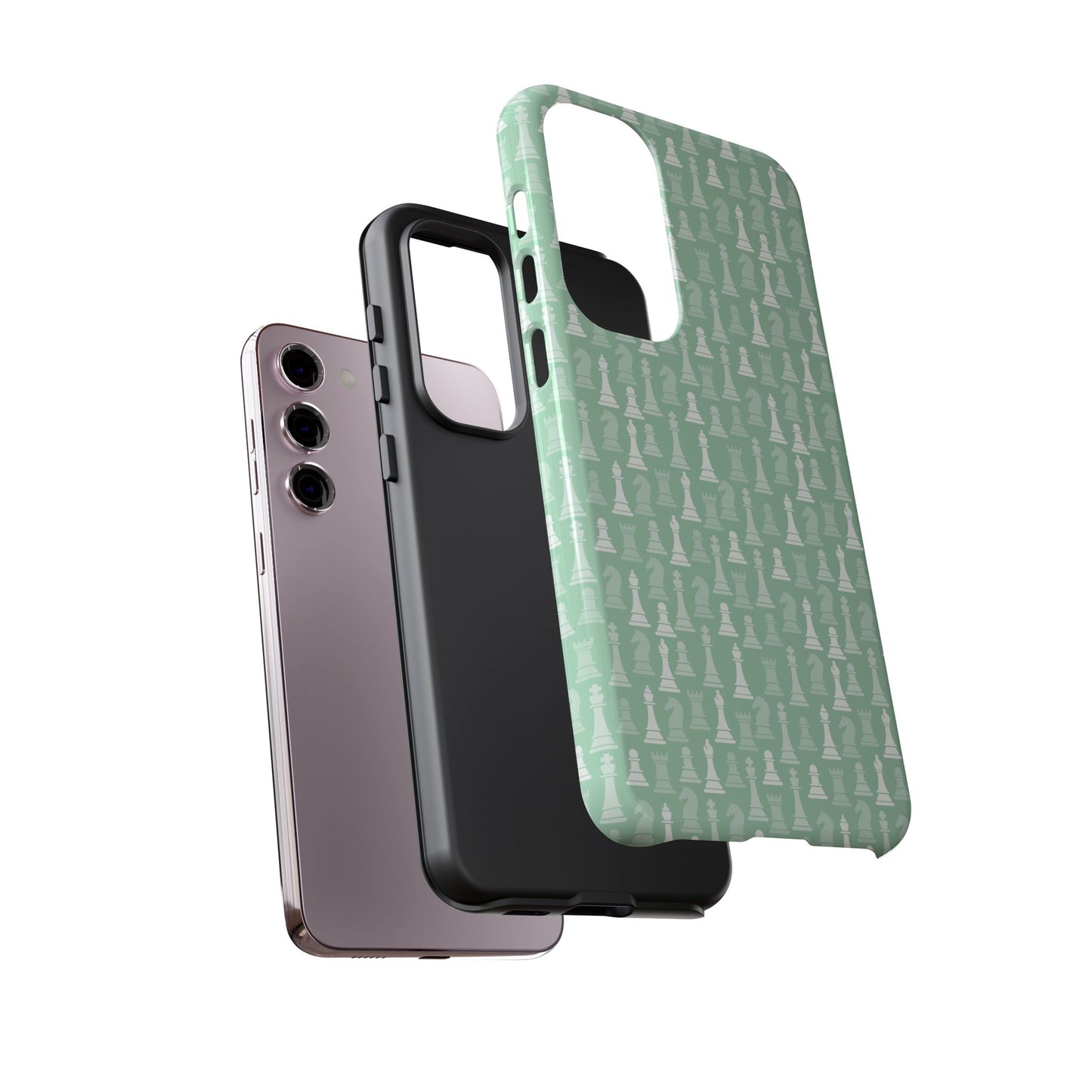 Chess Phone Case - Muted Mint