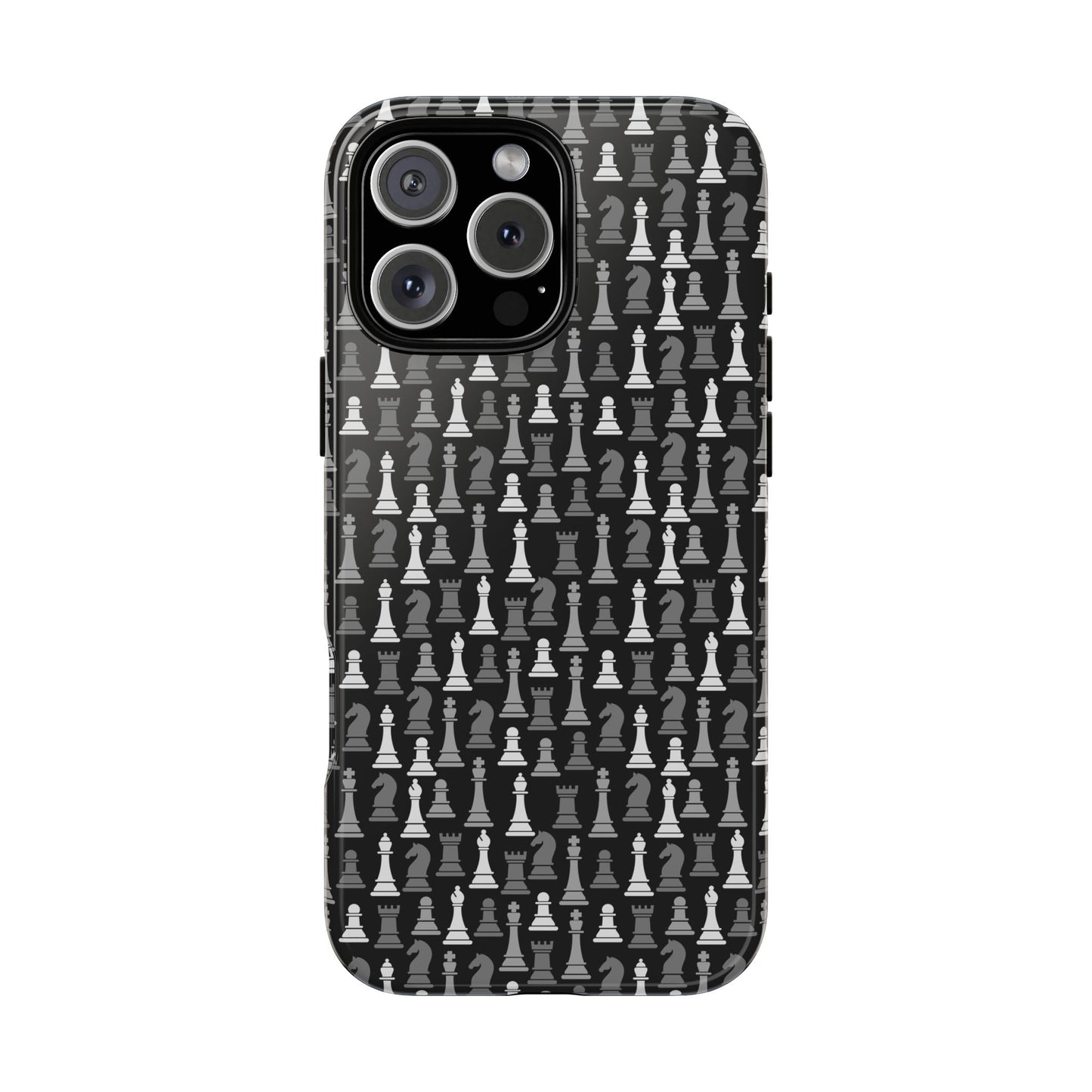 Chess Phone Case - Bold Black