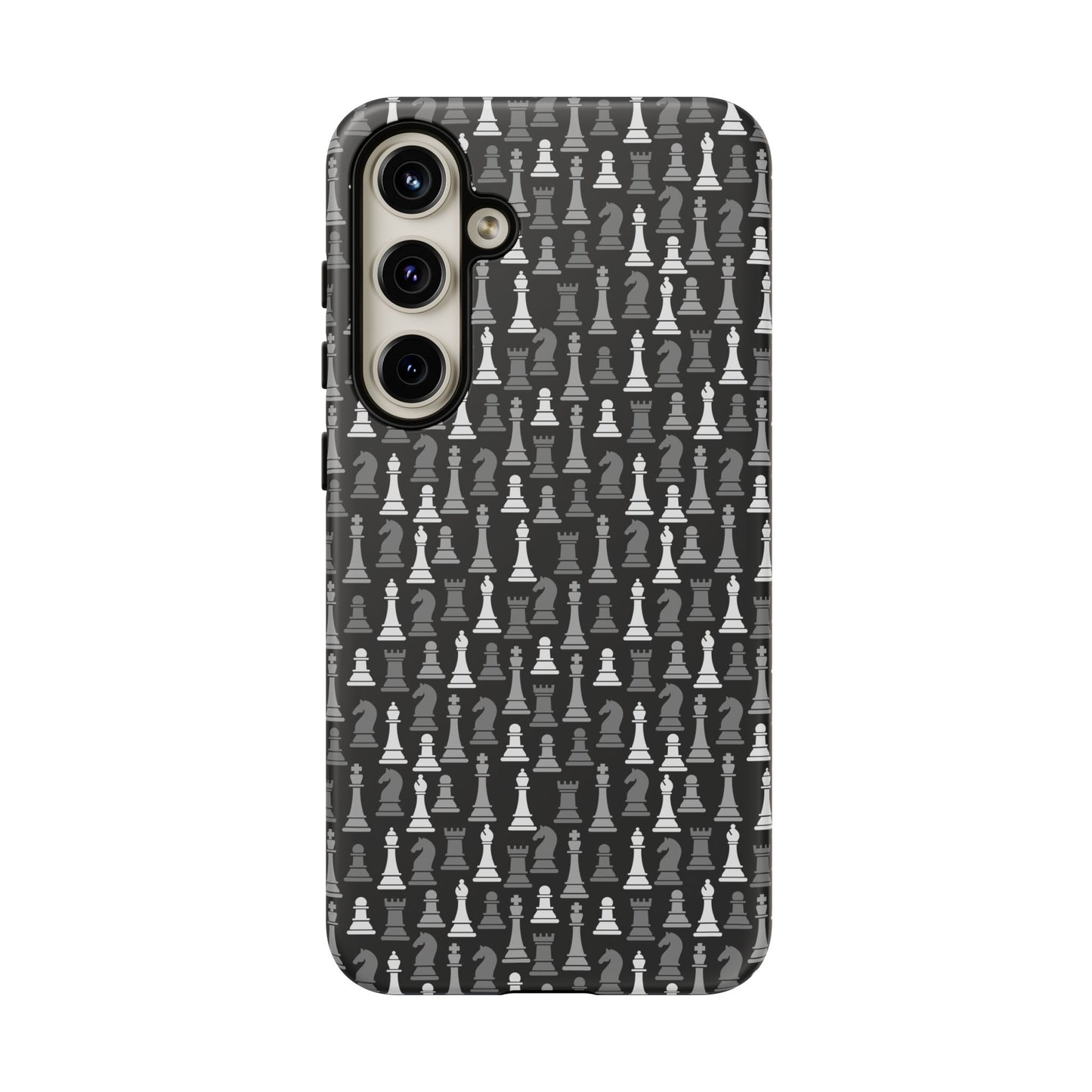 Chess Phone Case - Bold Black