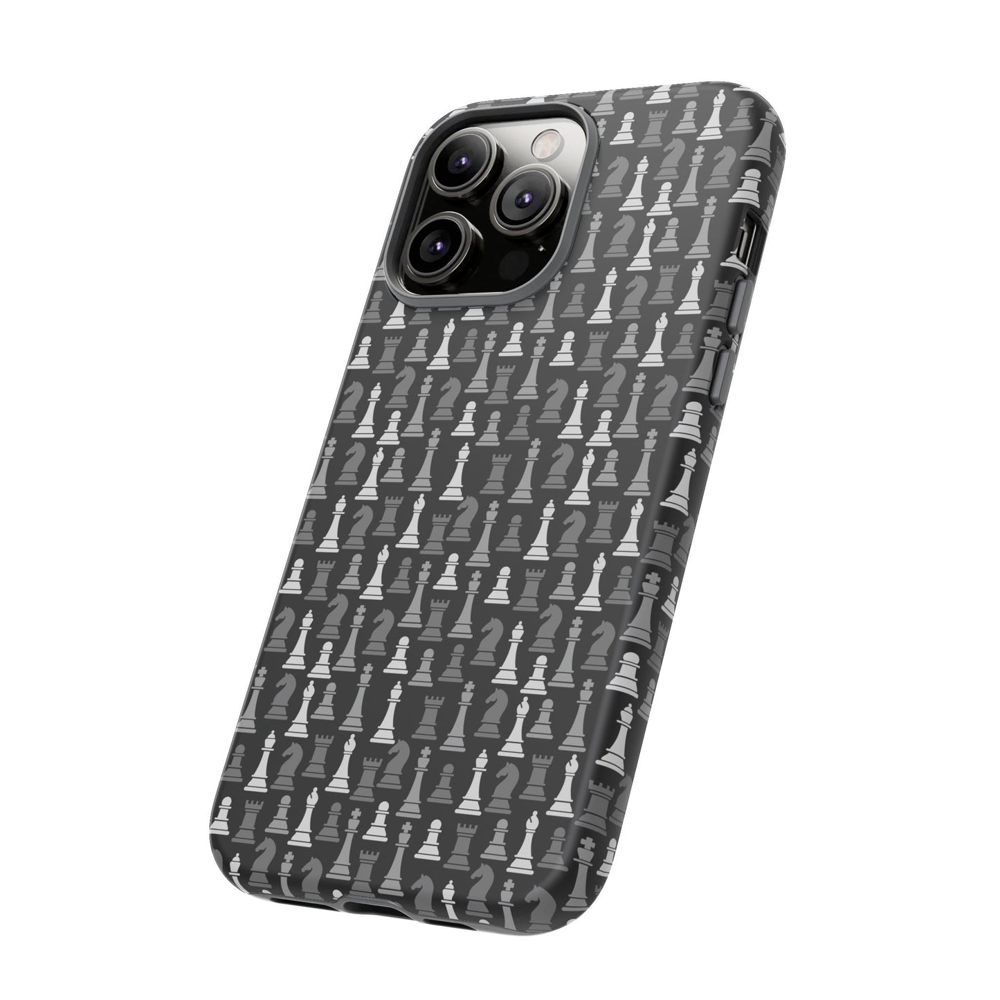 Chess Phone Case - Bold Black