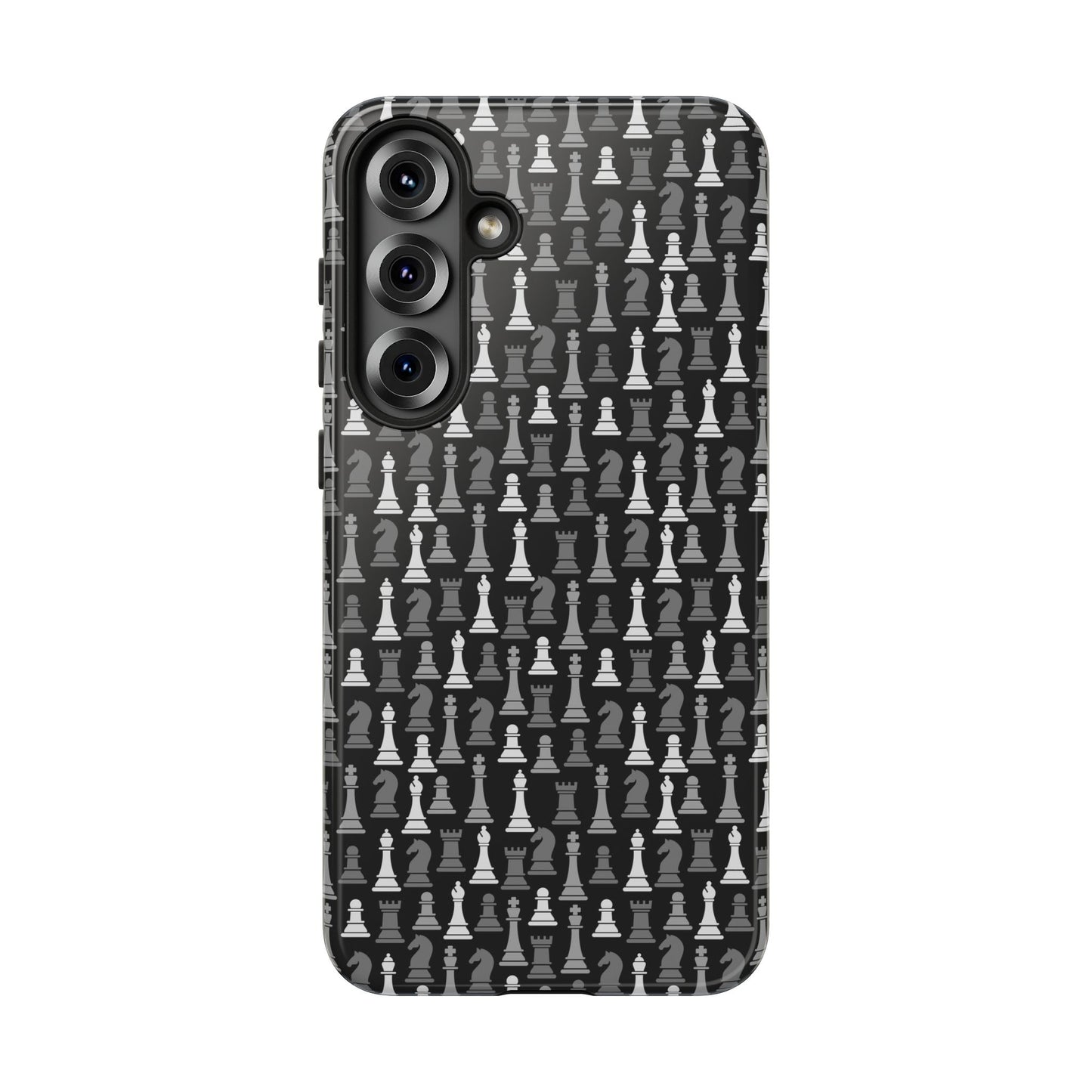Chess Phone Case - Bold Black