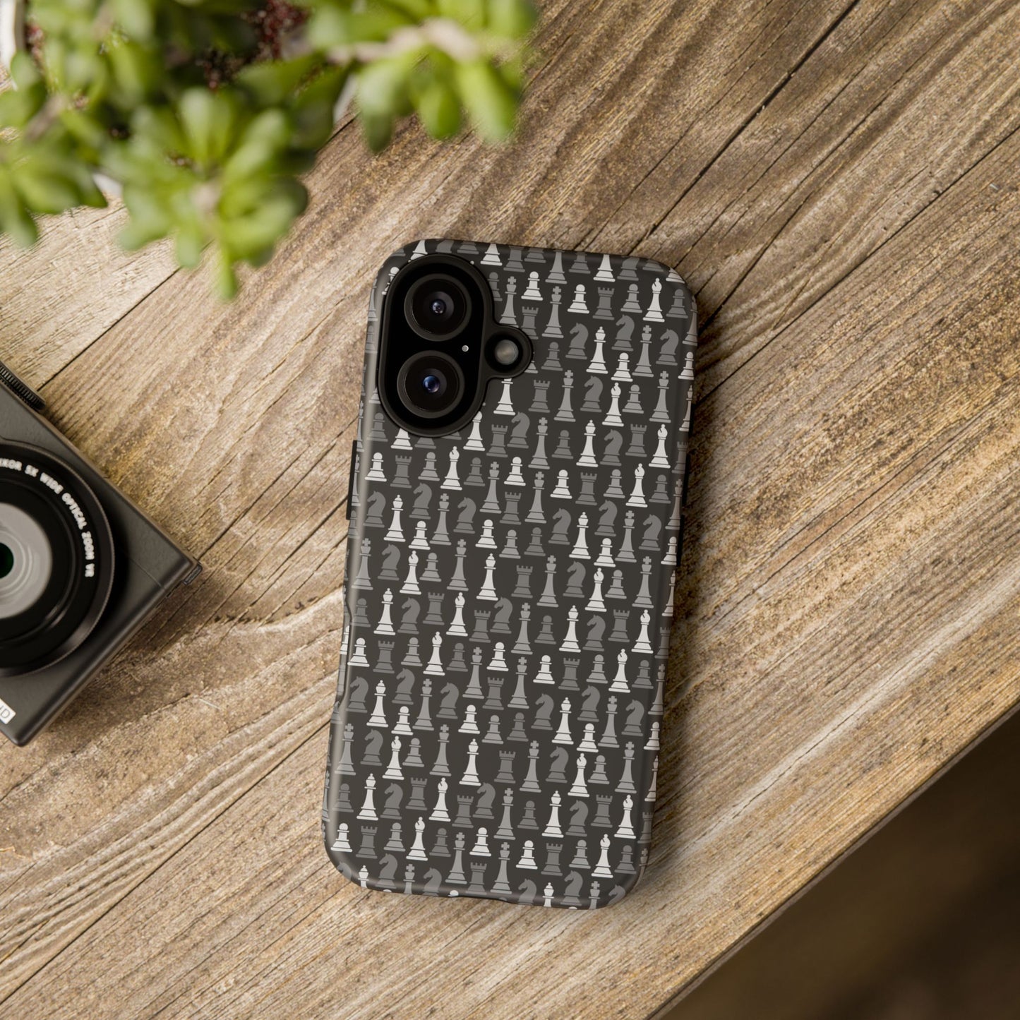 Chess Phone Case - Bold Black