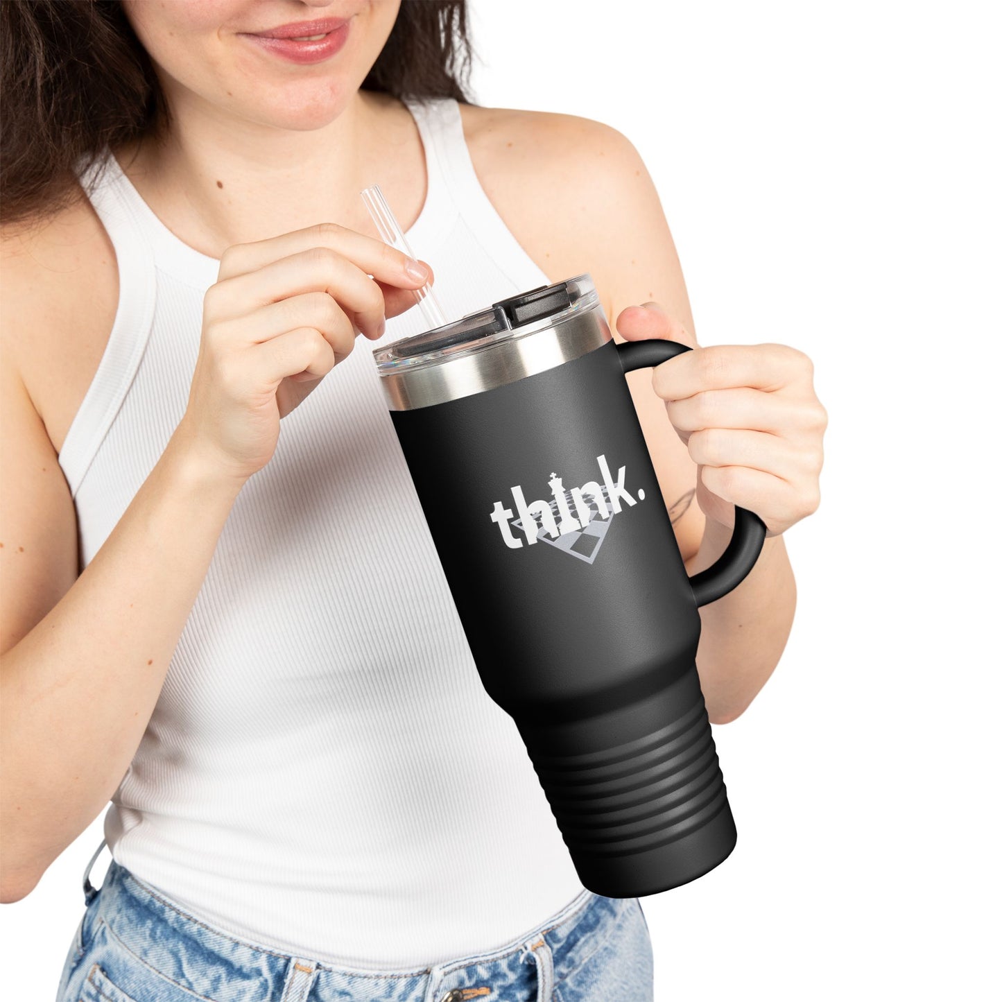 THINK Insulated Travel Mug, 40oz