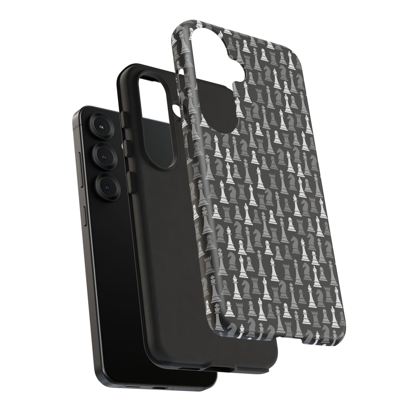 Chess Phone Case - Bold Black