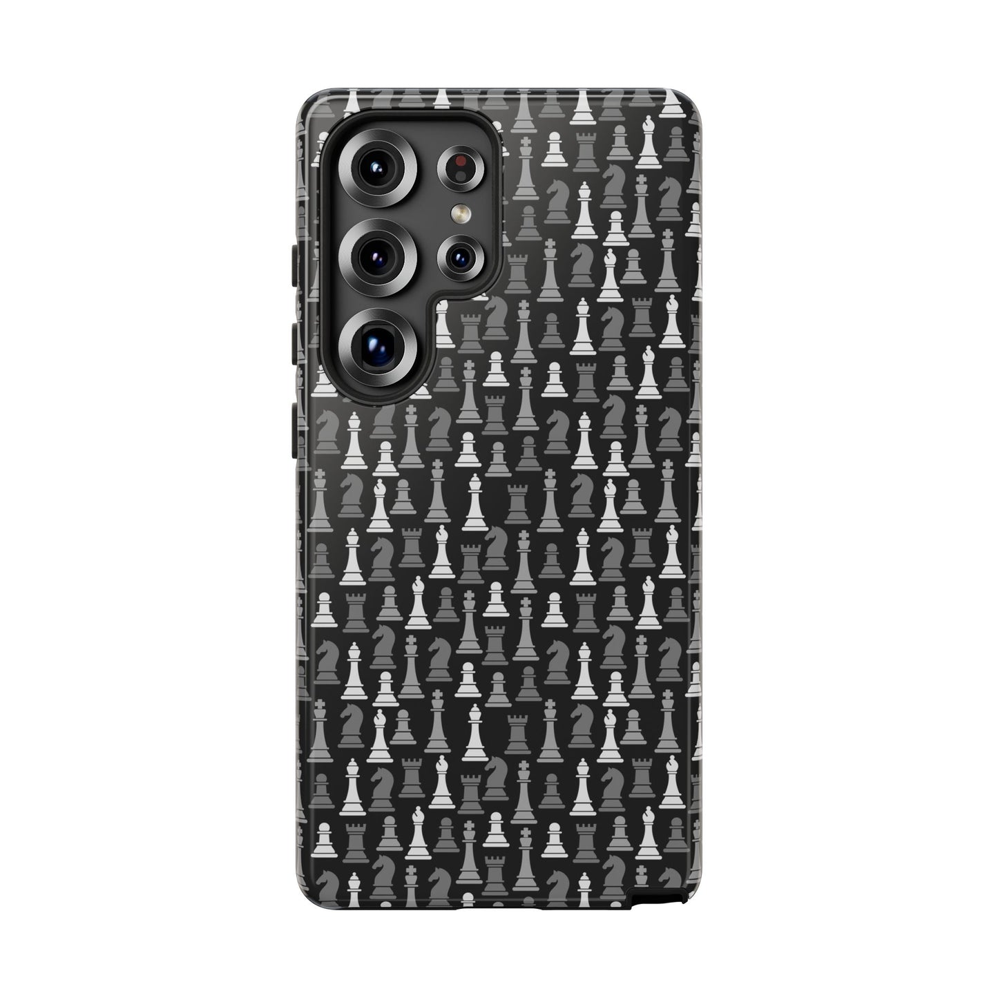 Chess Phone Case - Bold Black