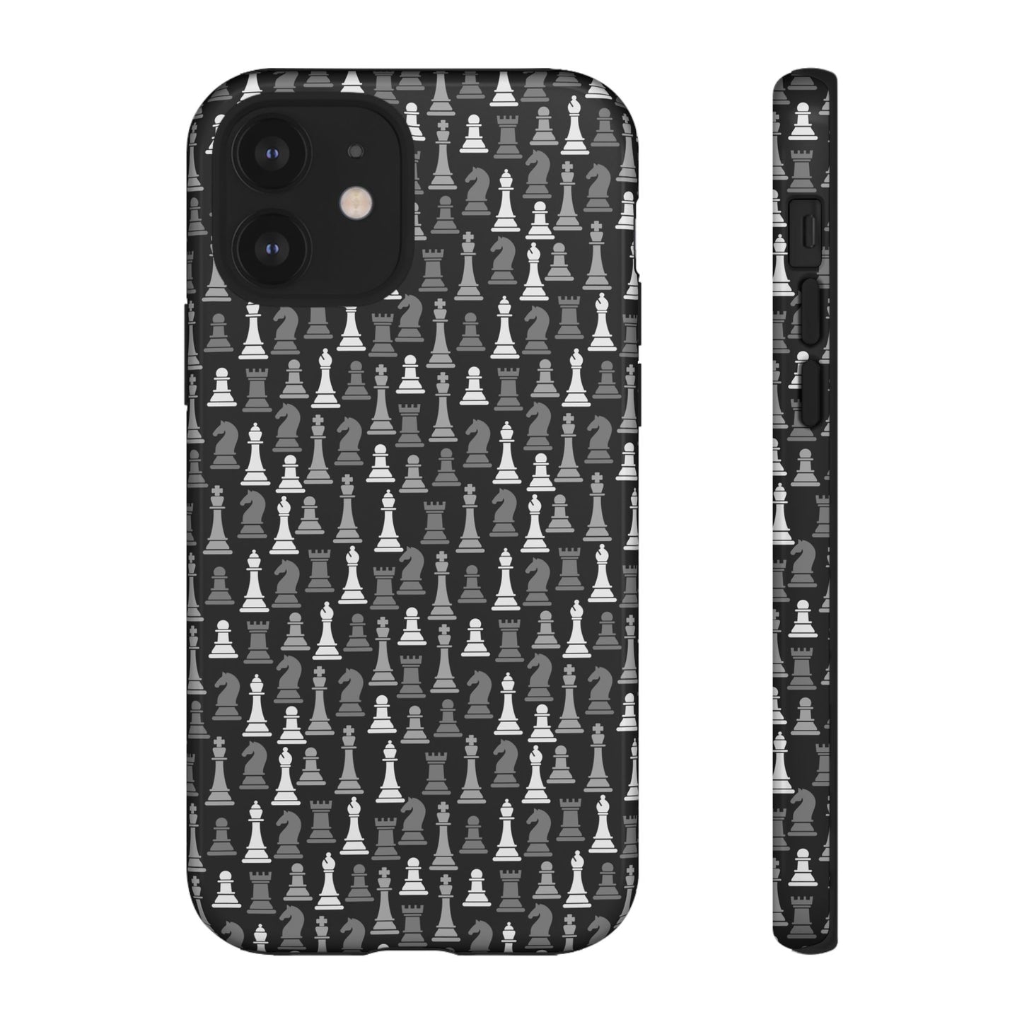Chess Phone Case - Bold Black