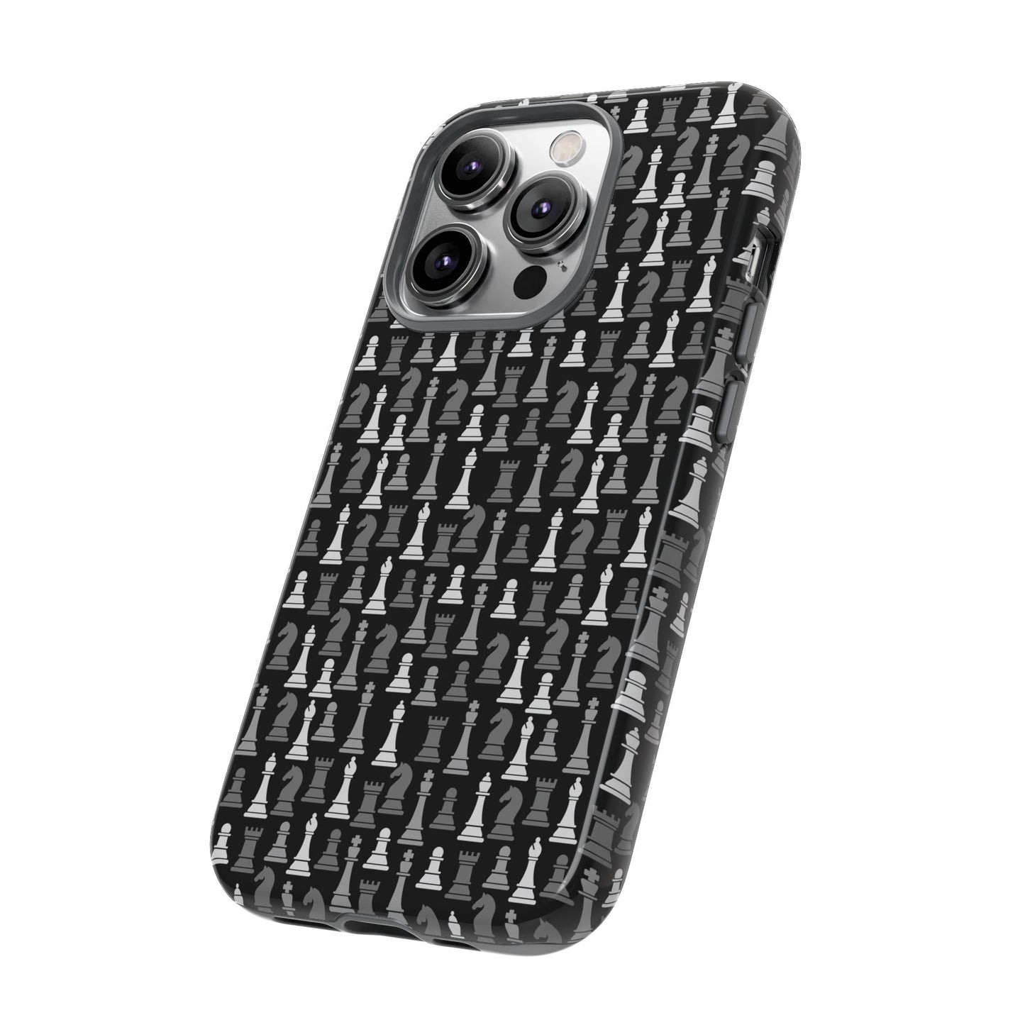 Chess Phone Case - Bold Black