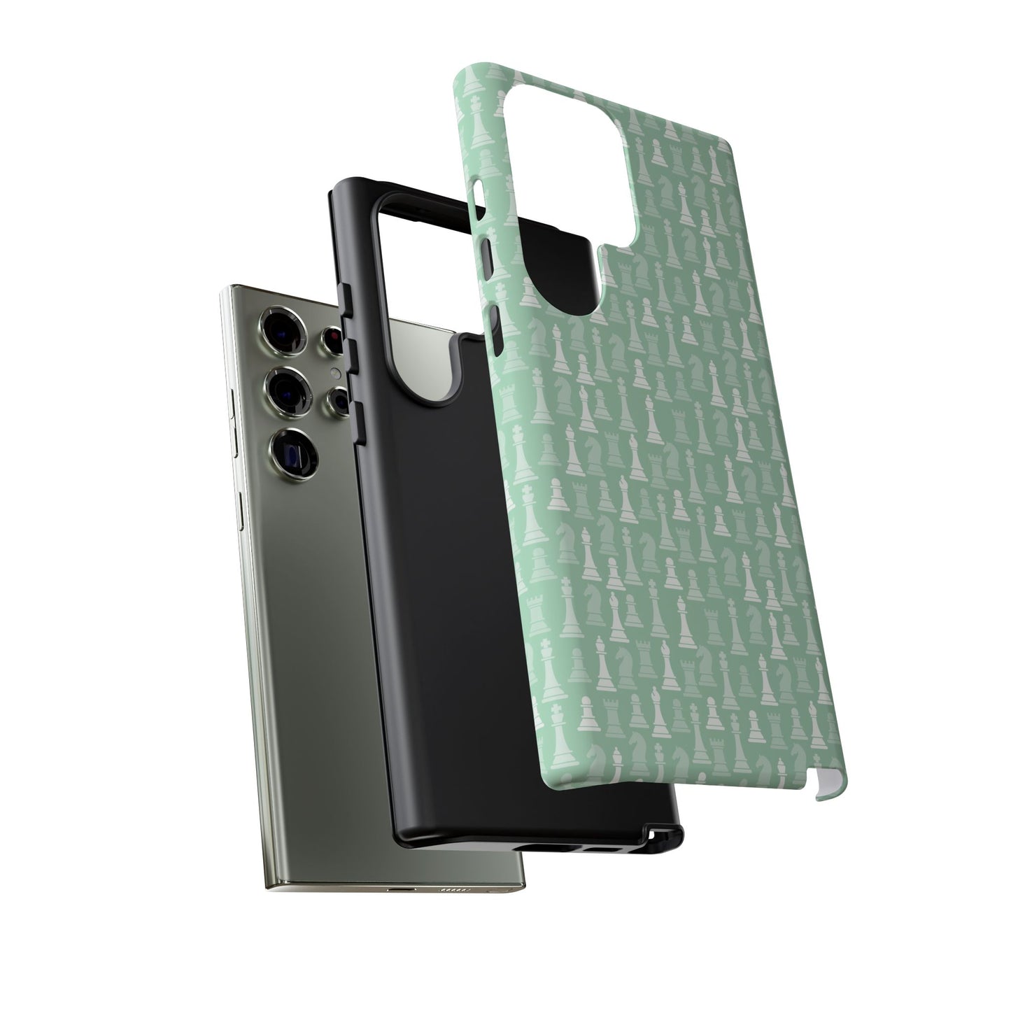 Chess Phone Case - Muted Mint