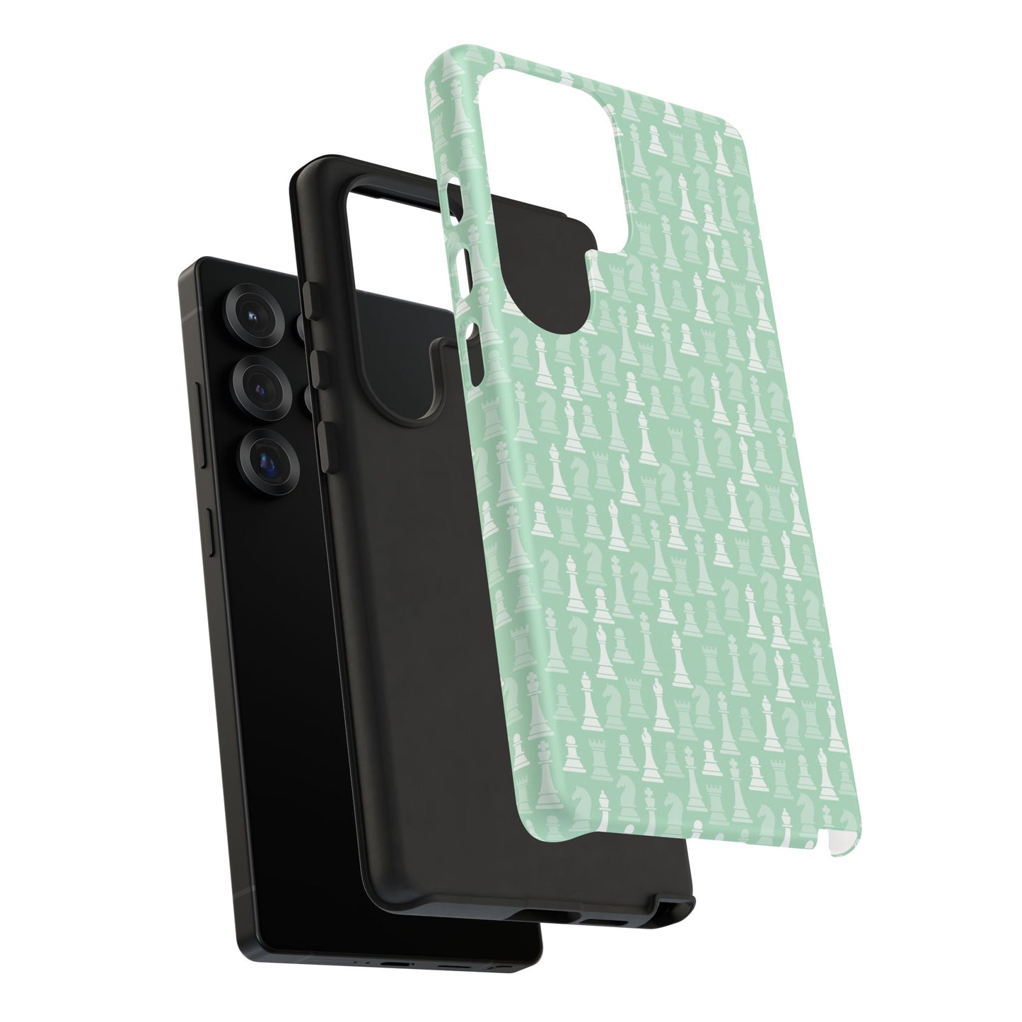 Chess Phone Case - Muted Mint