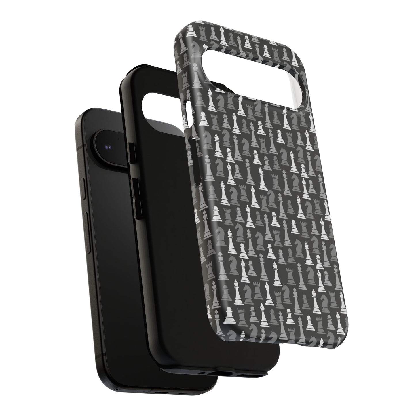 Chess Phone Case - Bold Black