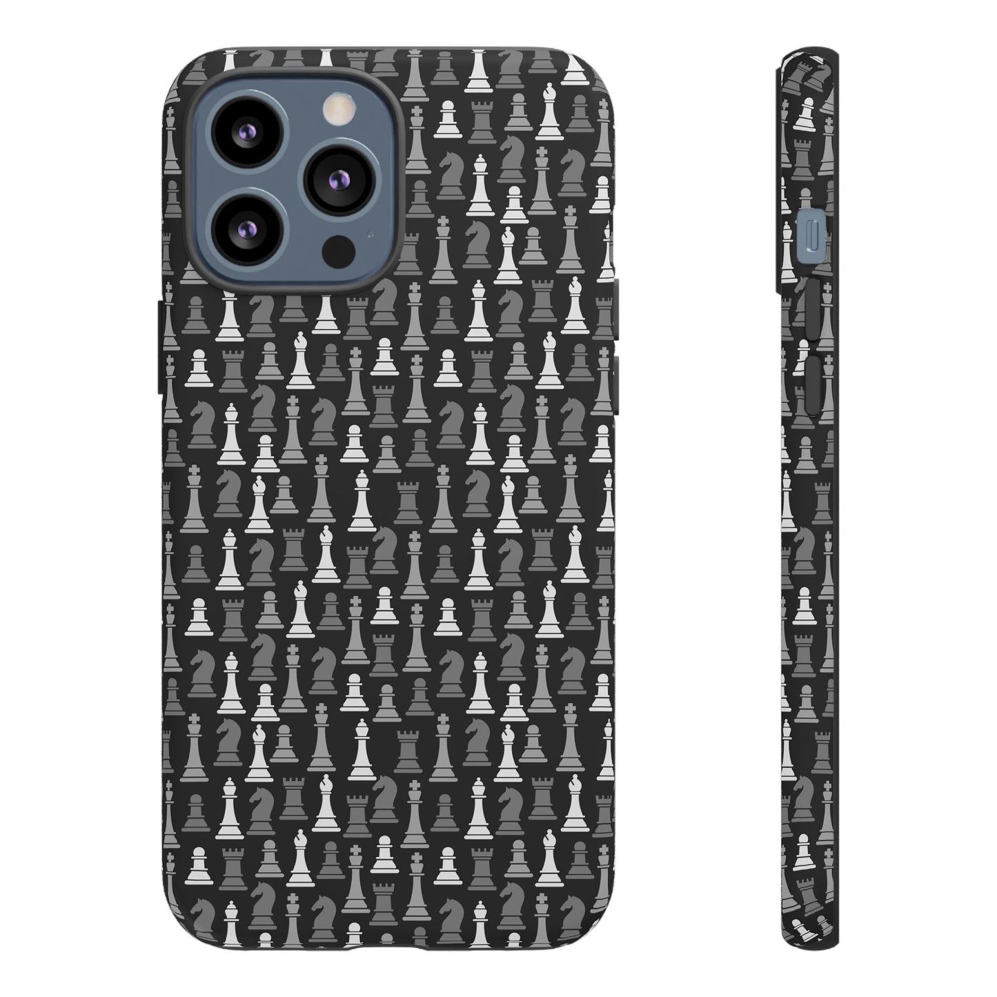 Chess Phone Case - Bold Black