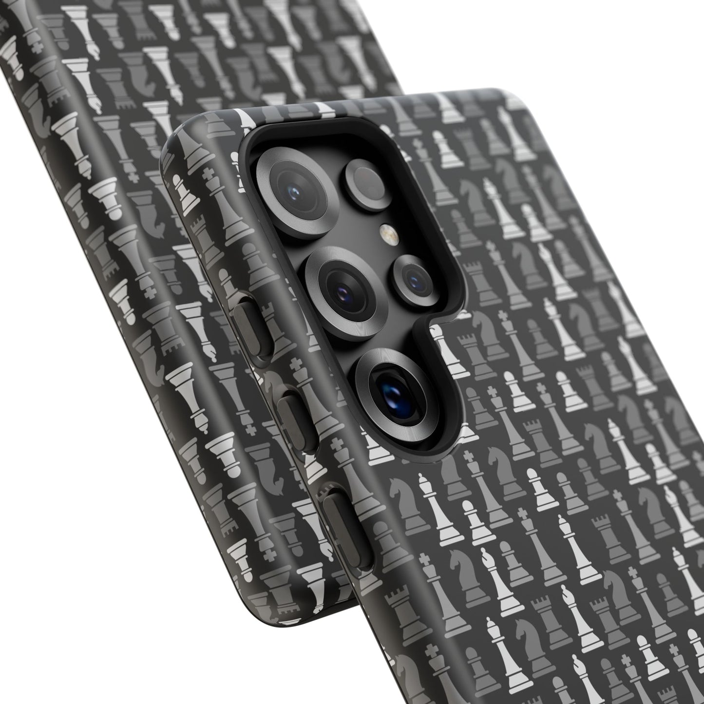 Chess Phone Case - Bold Black