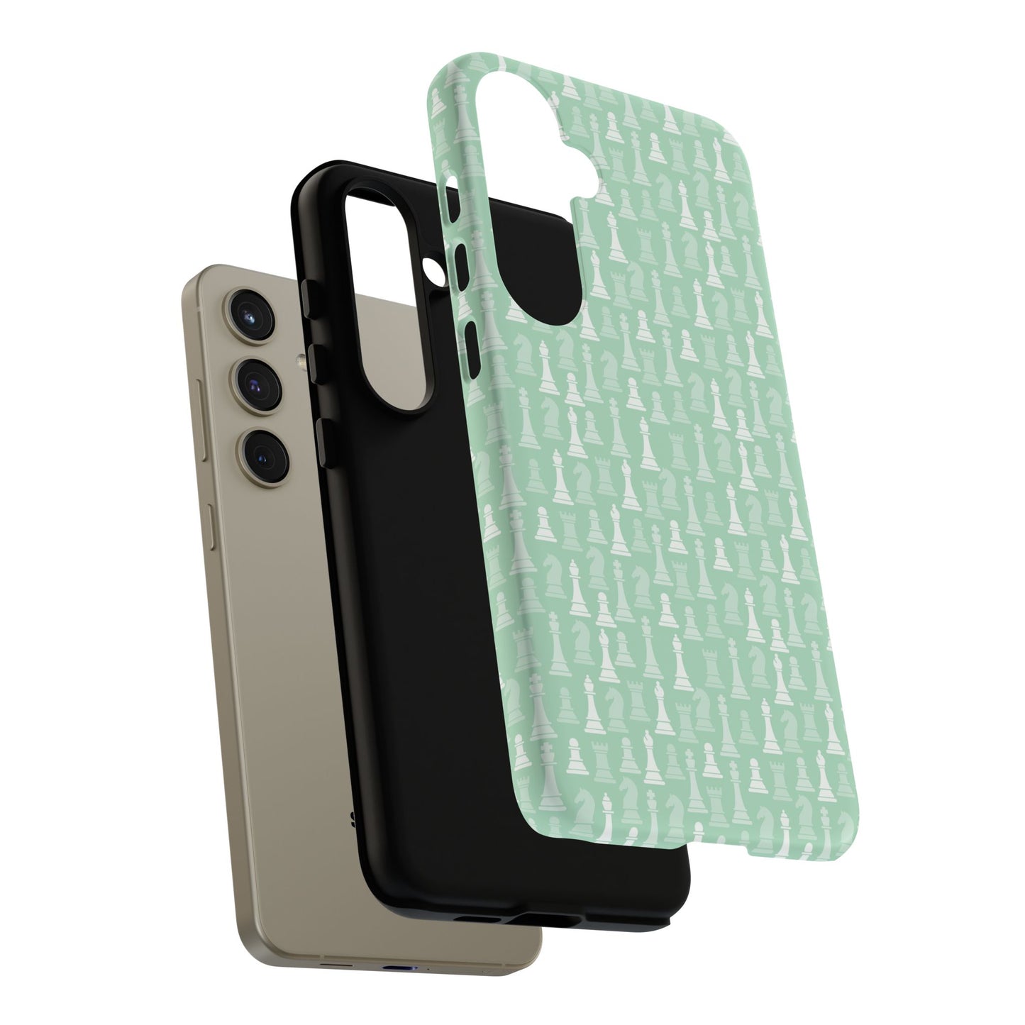 Chess Phone Case - Muted Mint