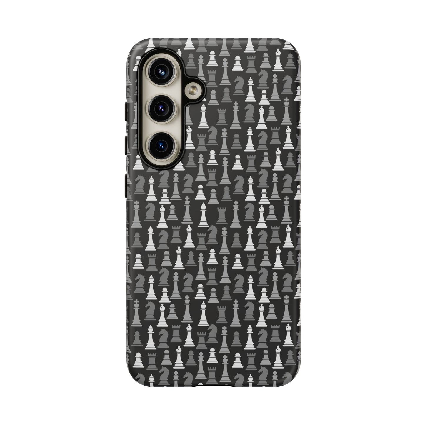 Chess Phone Case - Bold Black