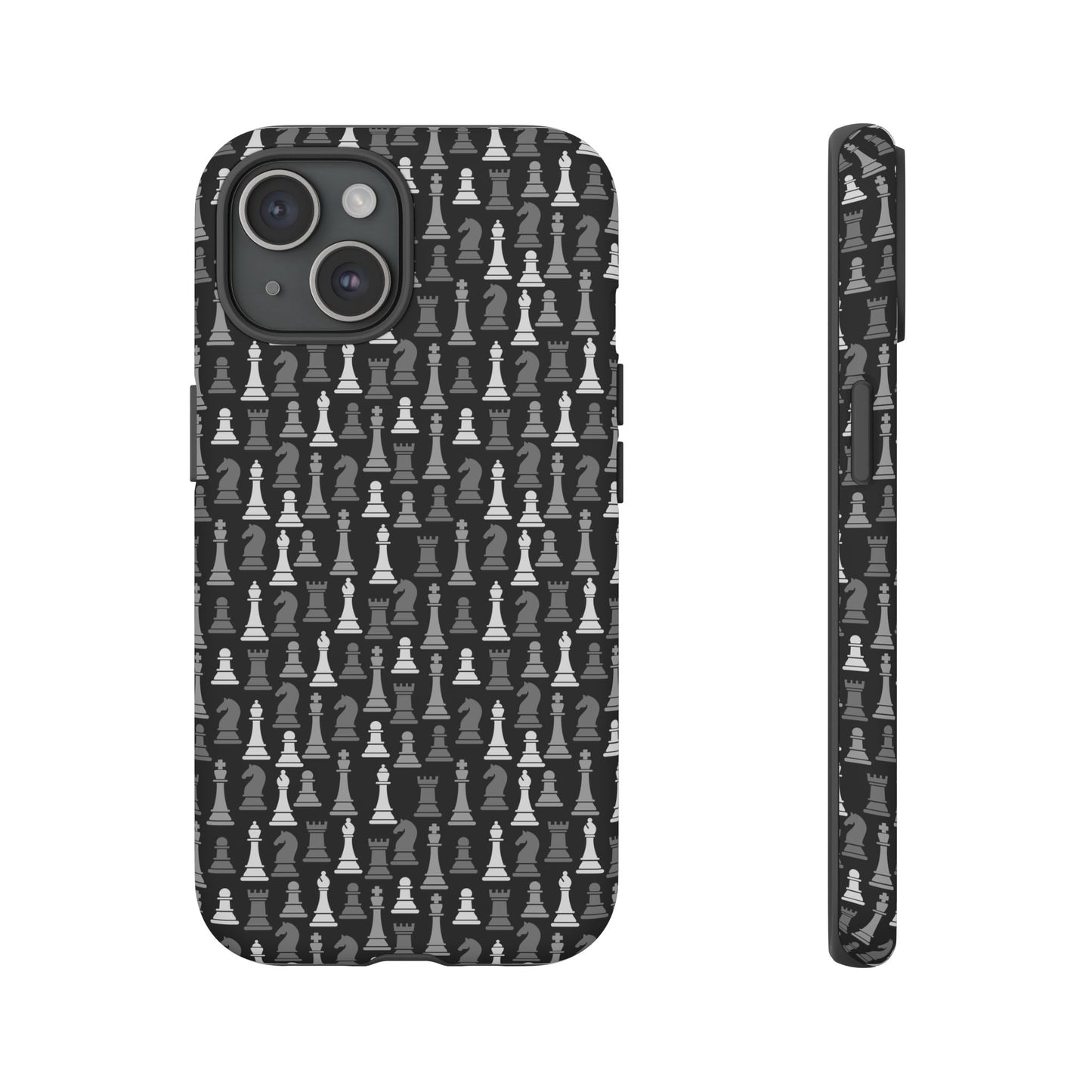 Chess Phone Case - Bold Black
