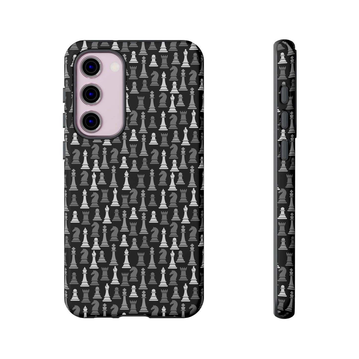 Chess Phone Case - Bold Black