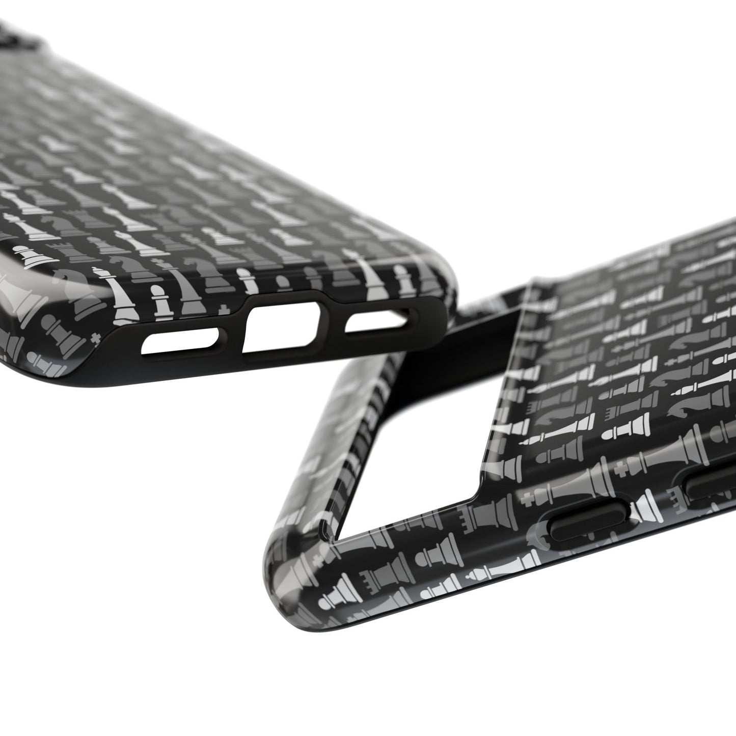 Chess Phone Case - Bold Black