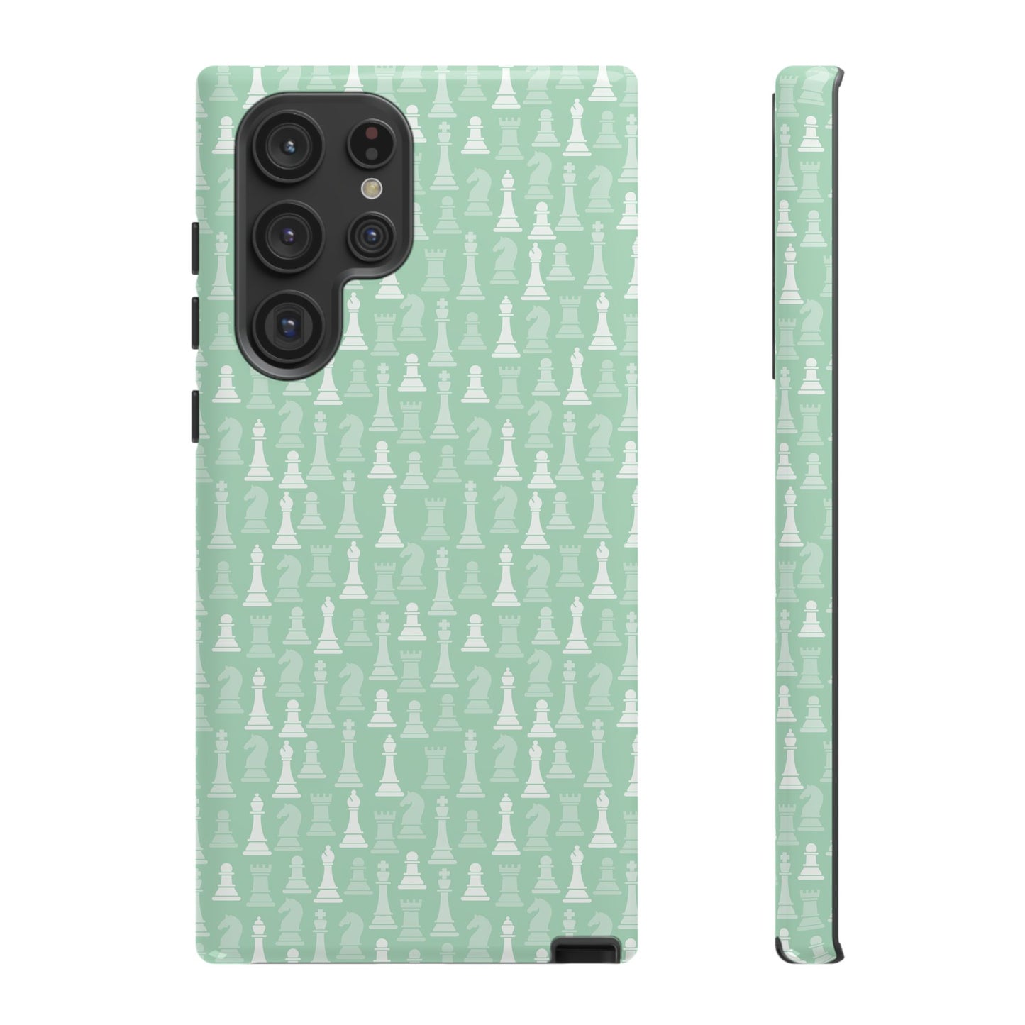 Chess Phone Case - Muted Mint