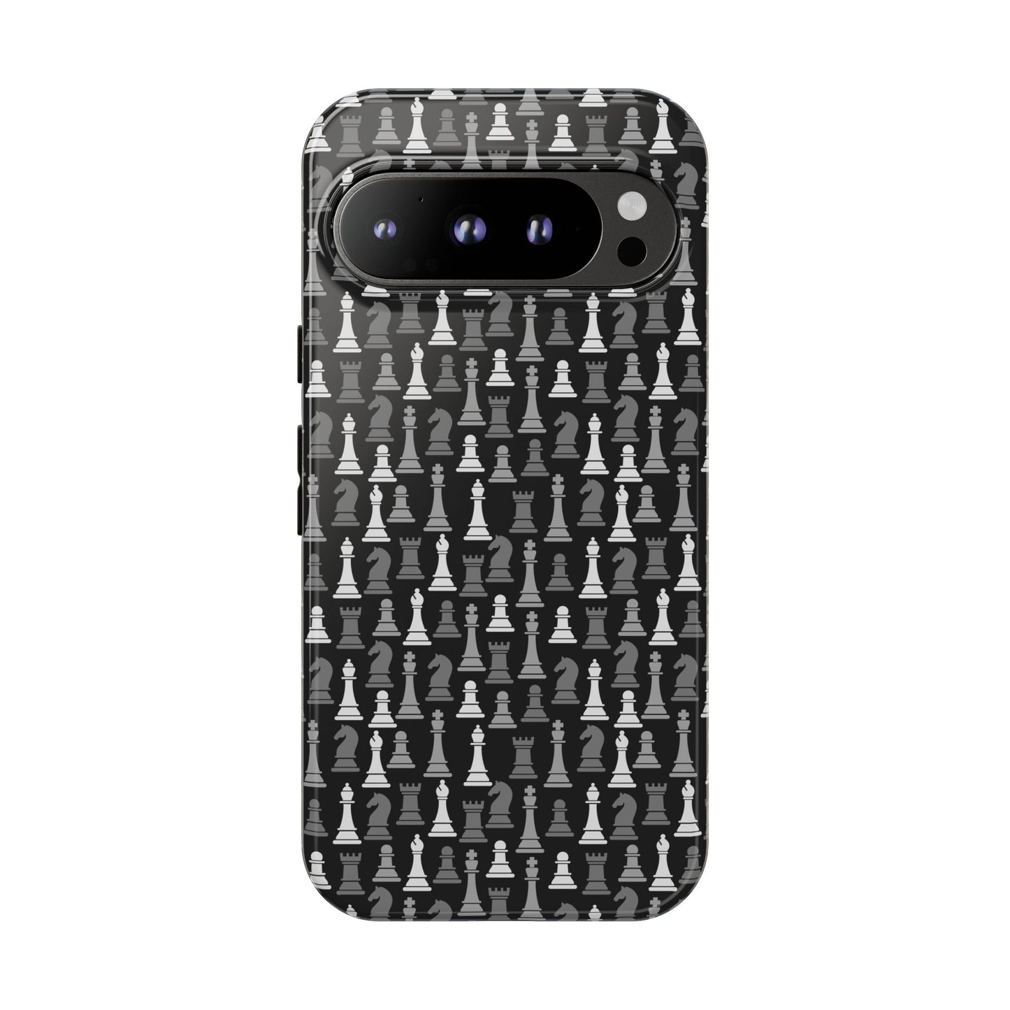 Chess Phone Case - Bold Black