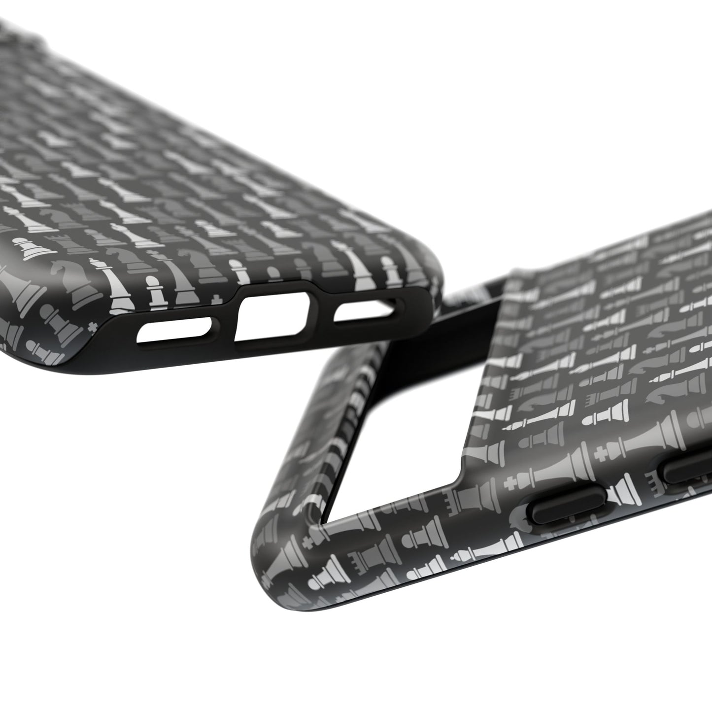 Chess Phone Case - Bold Black