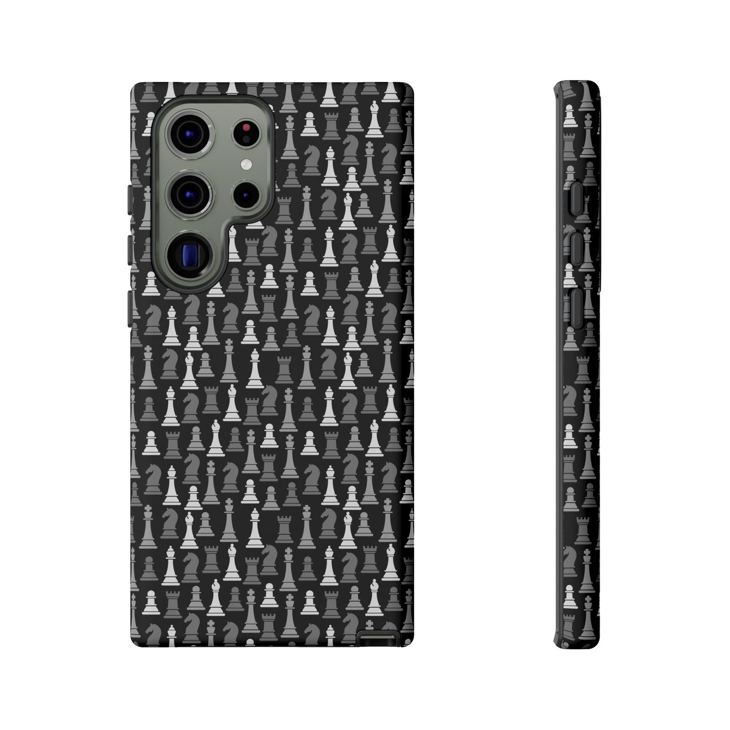 Chess Phone Case - Bold Black