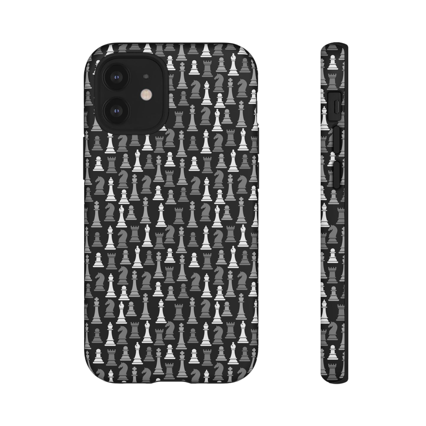 Chess Phone Case - Bold Black