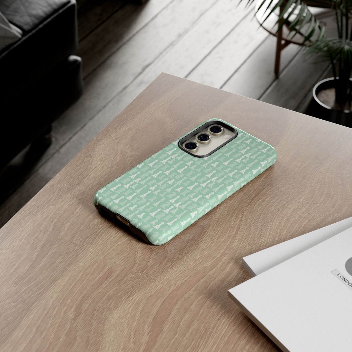 Chess Phone Case - Muted Mint