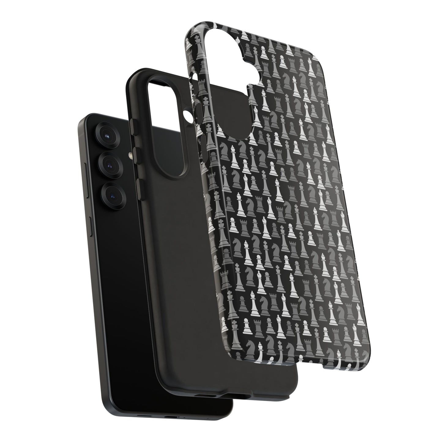 Chess Phone Case - Bold Black
