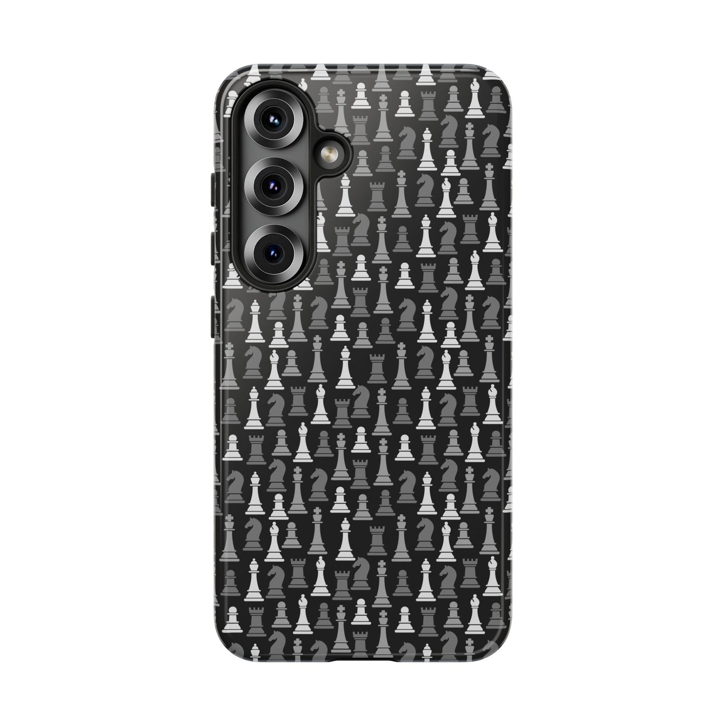 Chess Phone Case - Bold Black