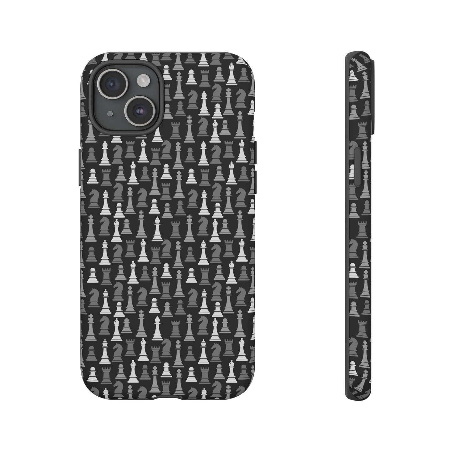 Chess Phone Case - Bold Black