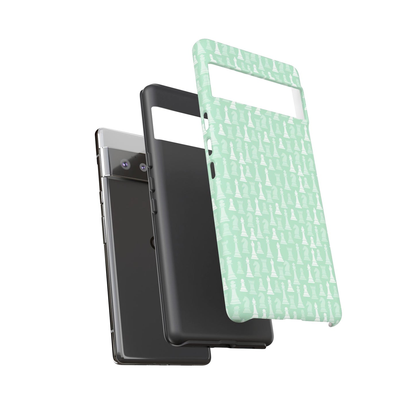 Chess Phone Case - Muted Mint