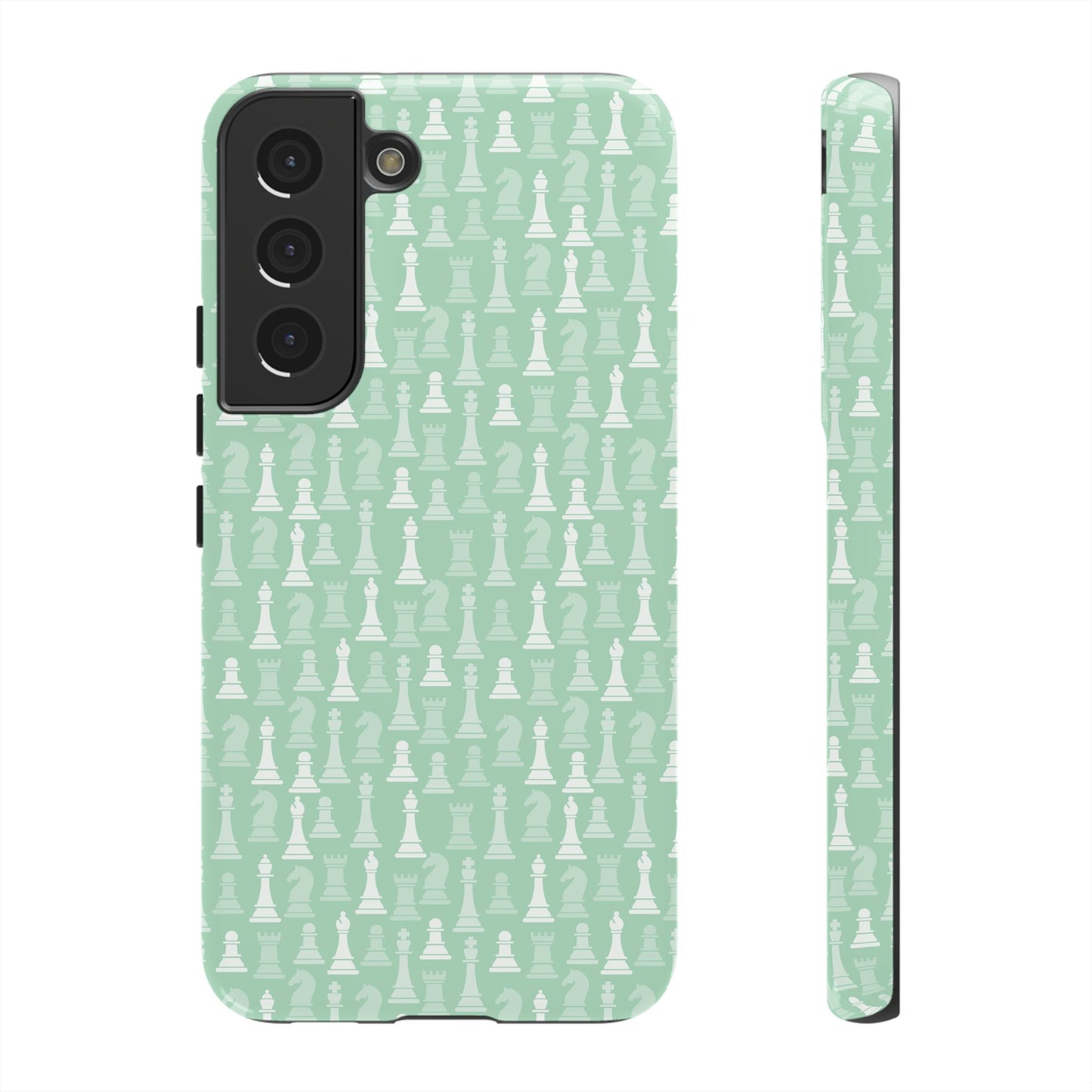 Chess Phone Case - Muted Mint