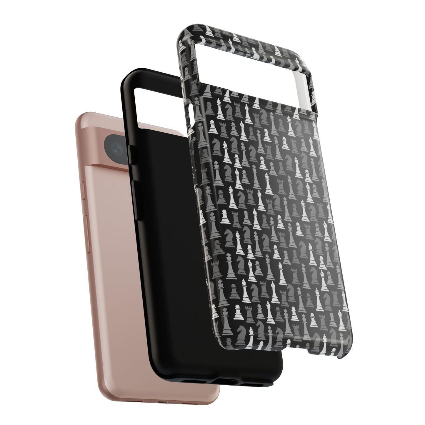 Chess Phone Case - Bold Black