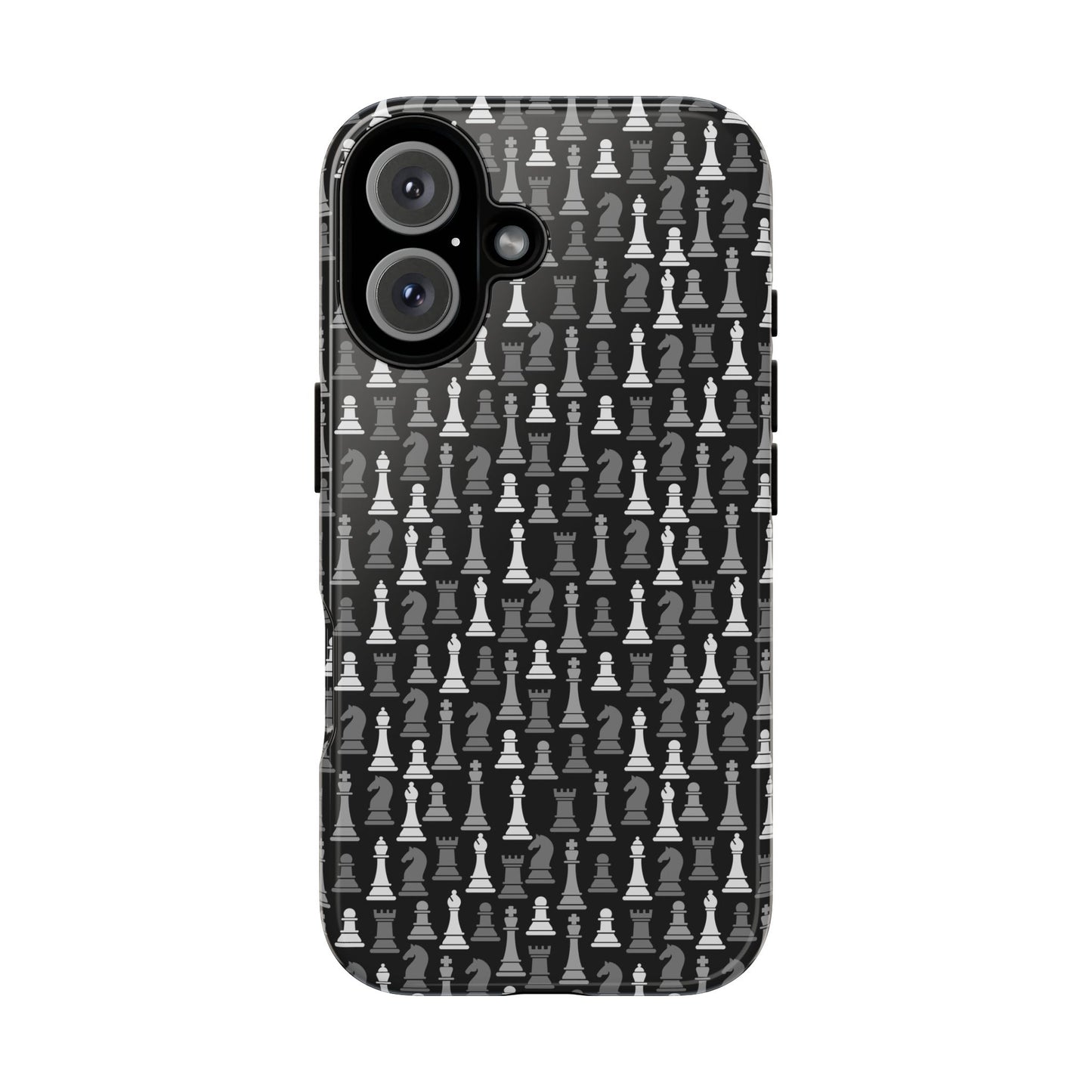 Chess Phone Case - Bold Black