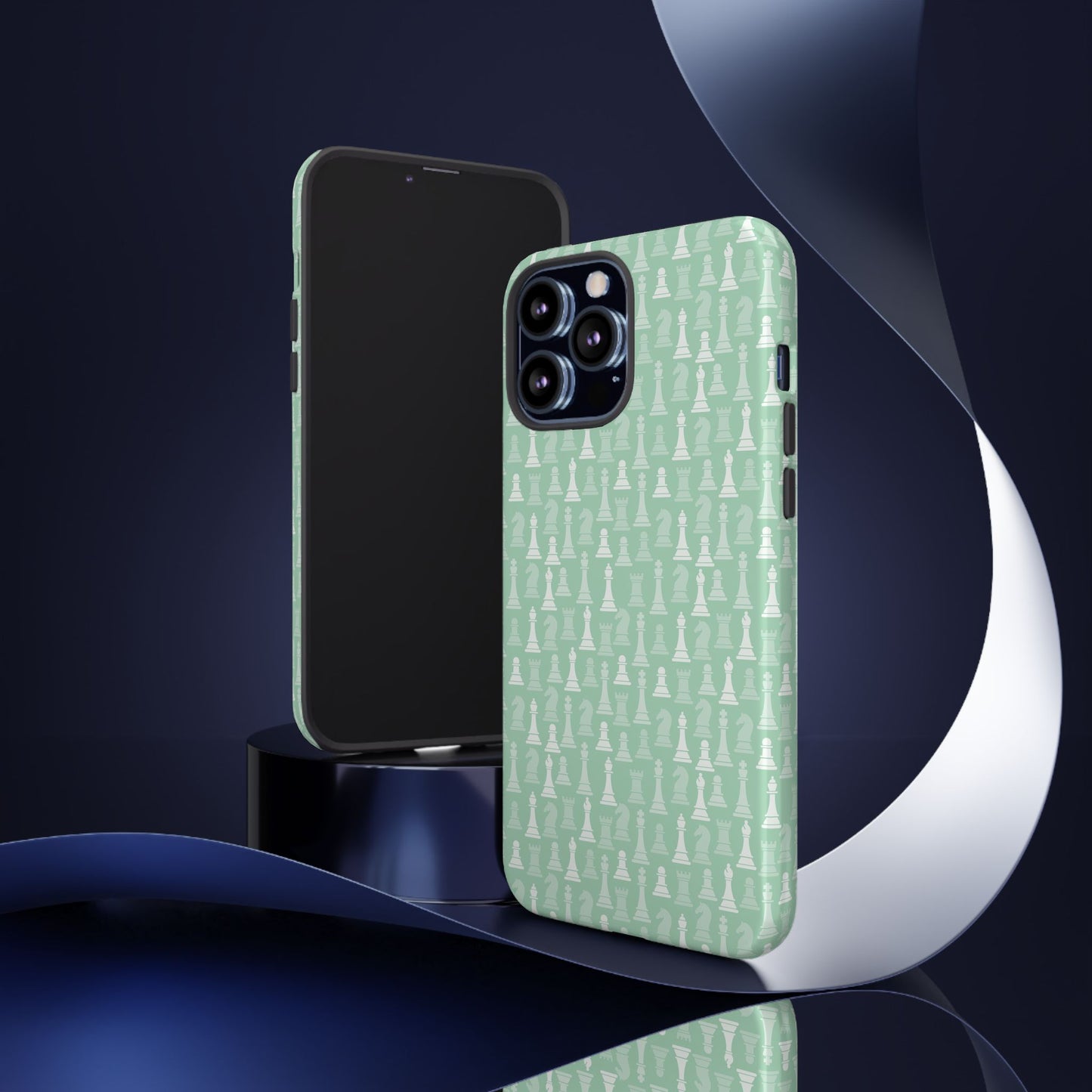 Chess Phone Case - Muted Mint