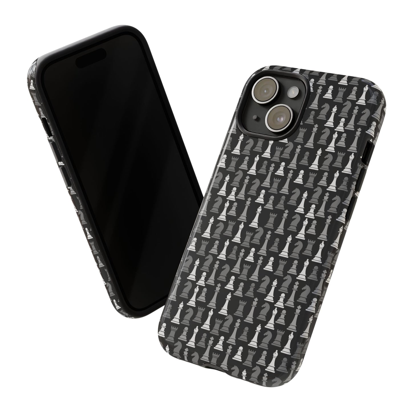 Chess Phone Case - Bold Black