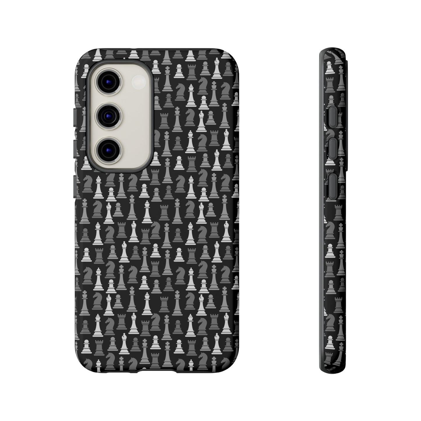 Chess Phone Case - Bold Black