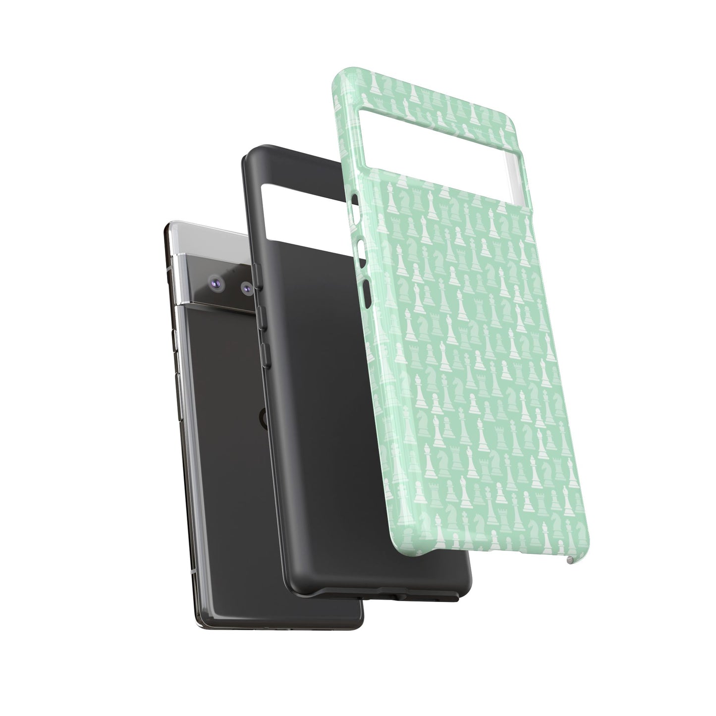 Chess Phone Case - Muted Mint
