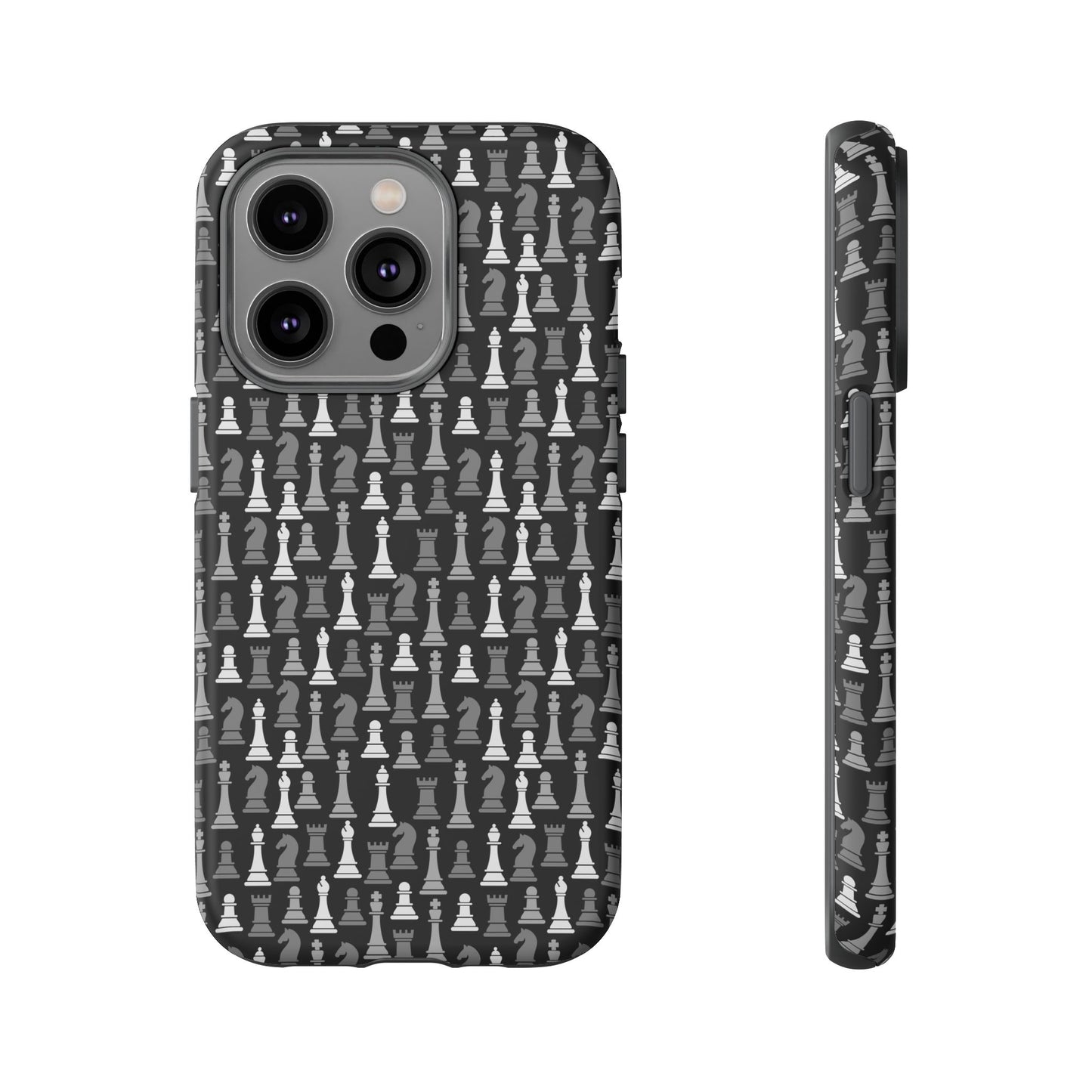 Chess Phone Case - Bold Black