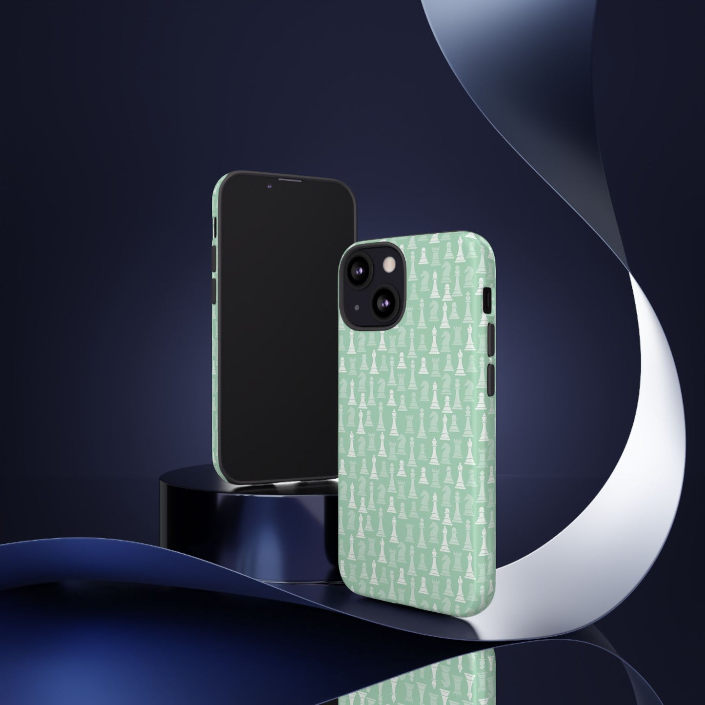 Chess Phone Case - Muted Mint