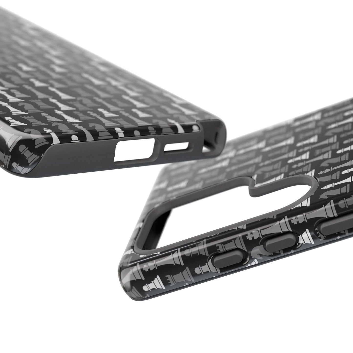 Chess Phone Case - Bold Black