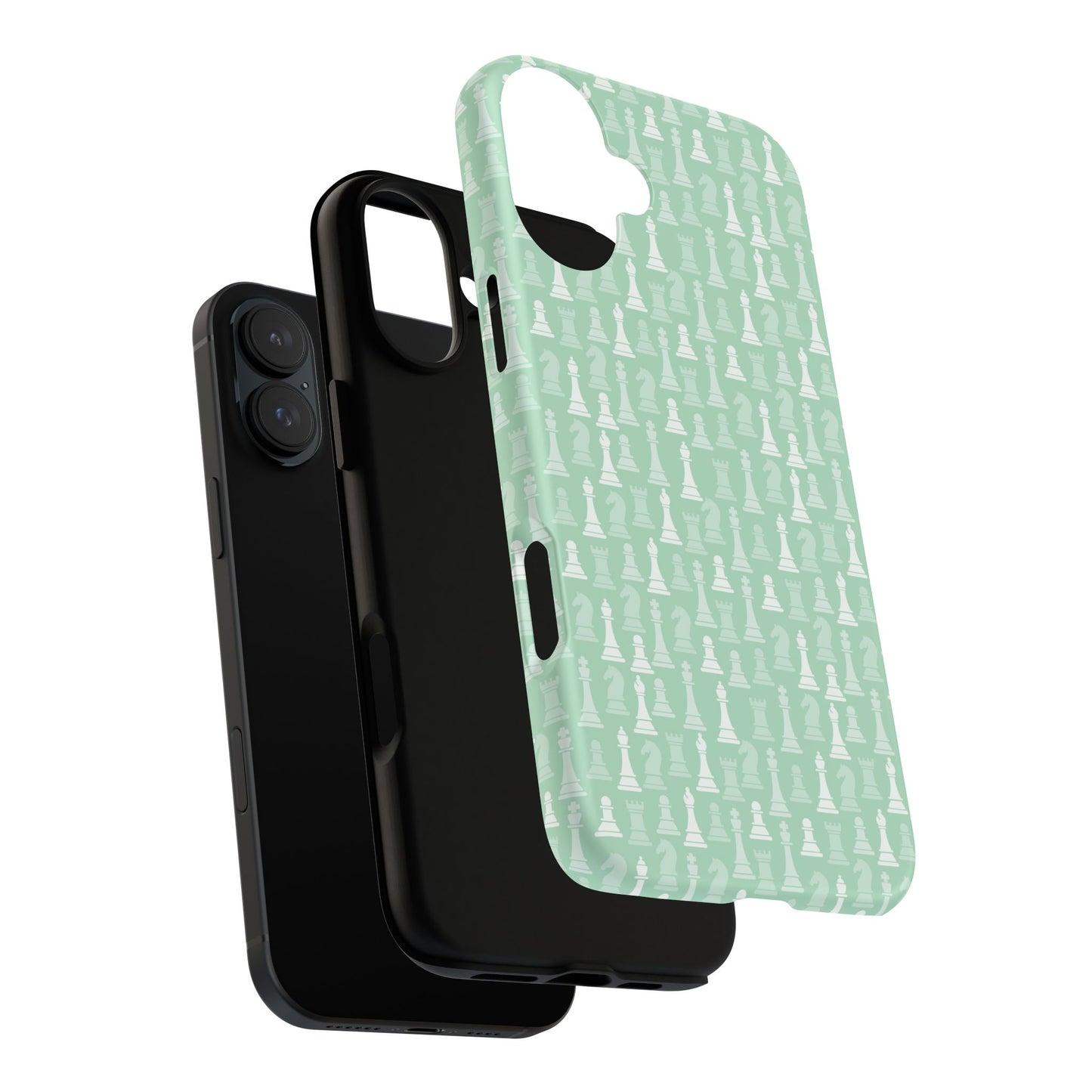 Chess Phone Case - Muted Mint
