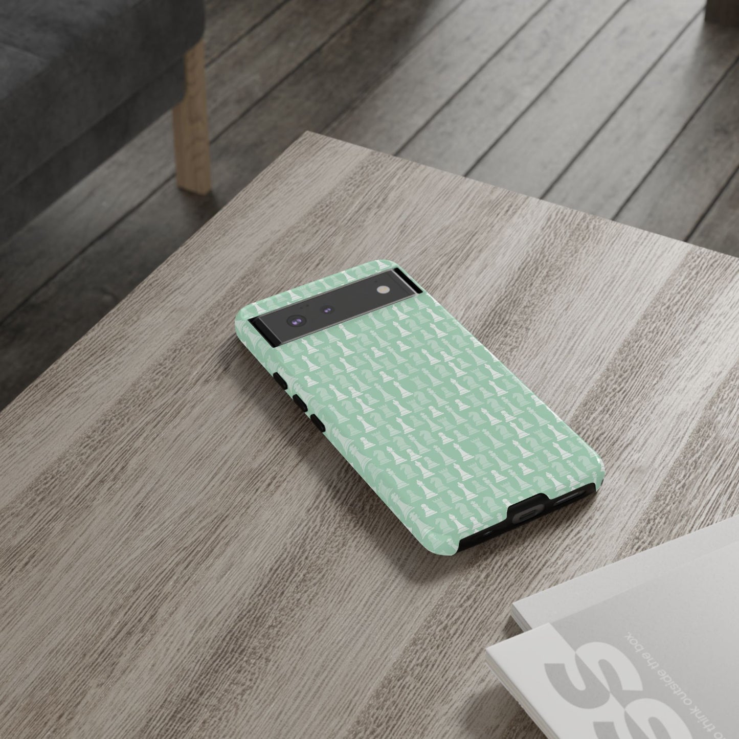 Chess Phone Case - Muted Mint