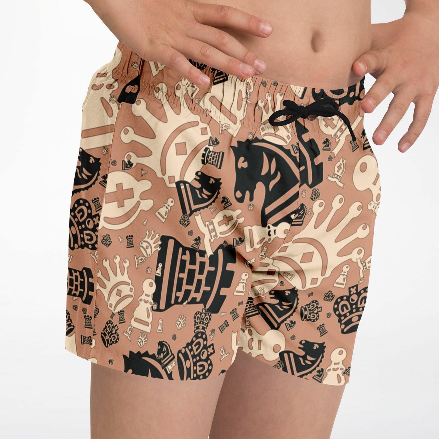 Kids Swim Trunks - Bold Tan