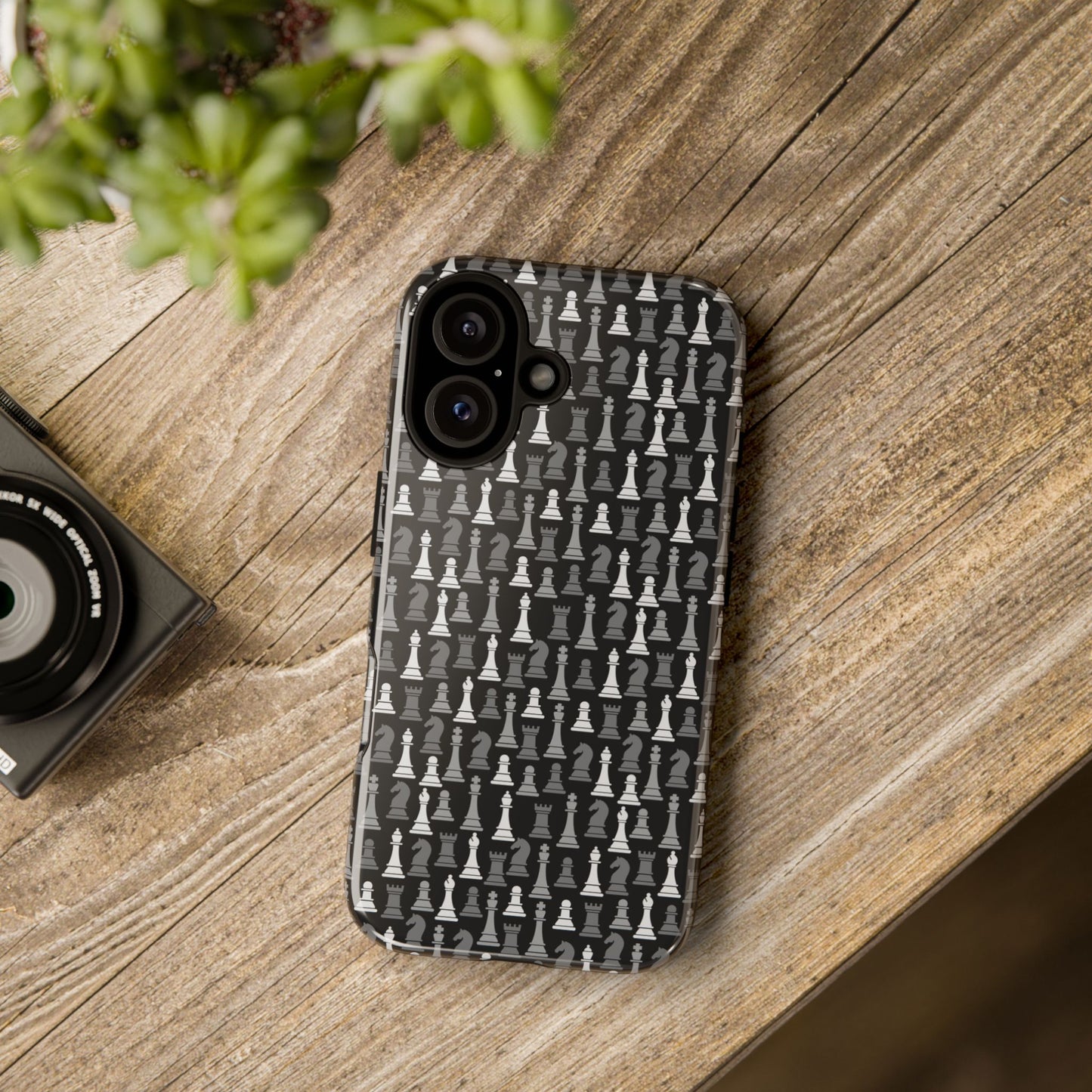 Chess Phone Case - Bold Black