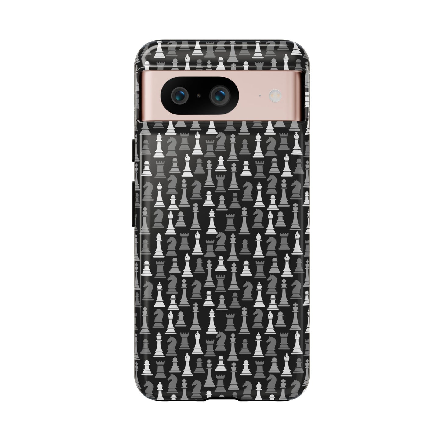 Chess Phone Case - Bold Black