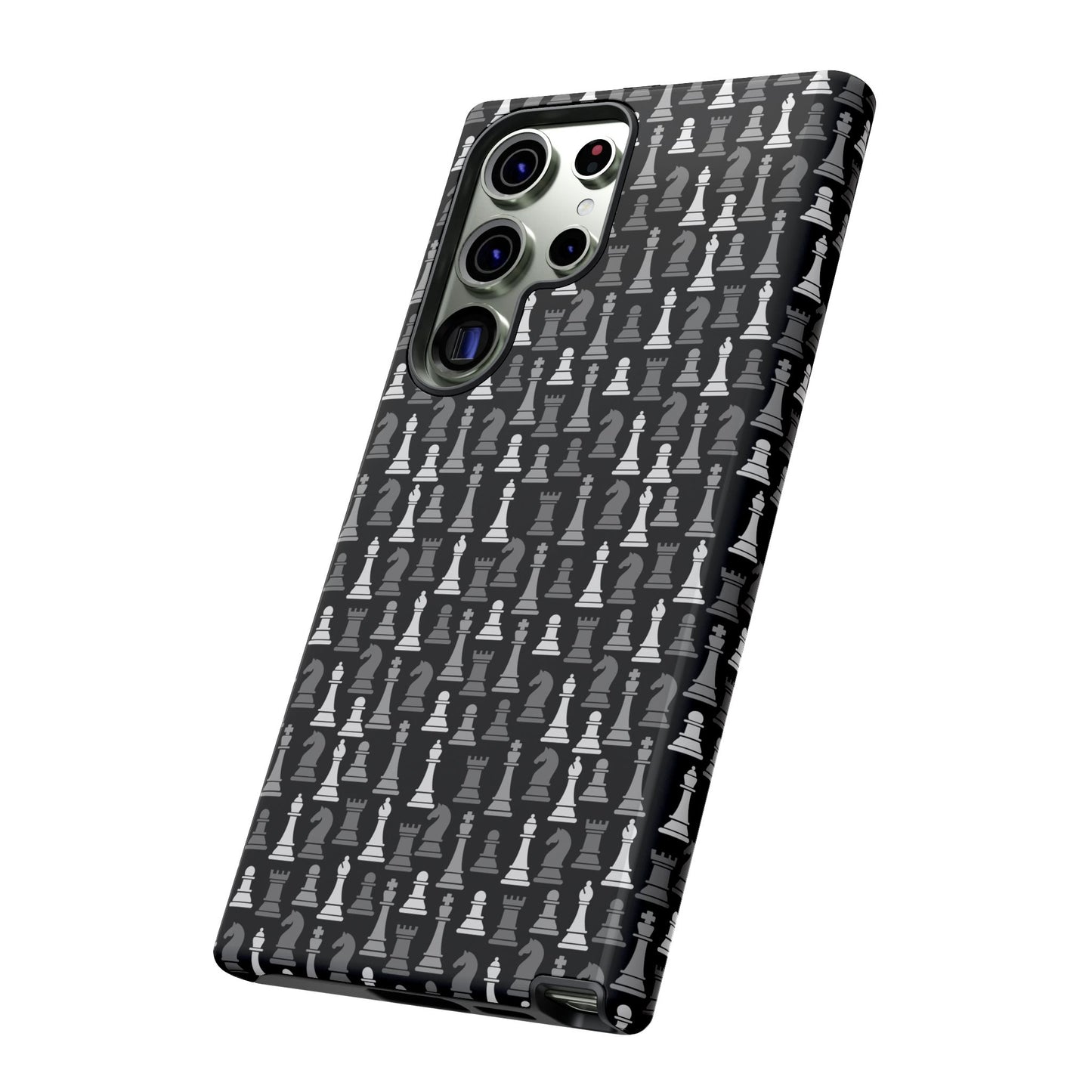 Chess Phone Case - Bold Black