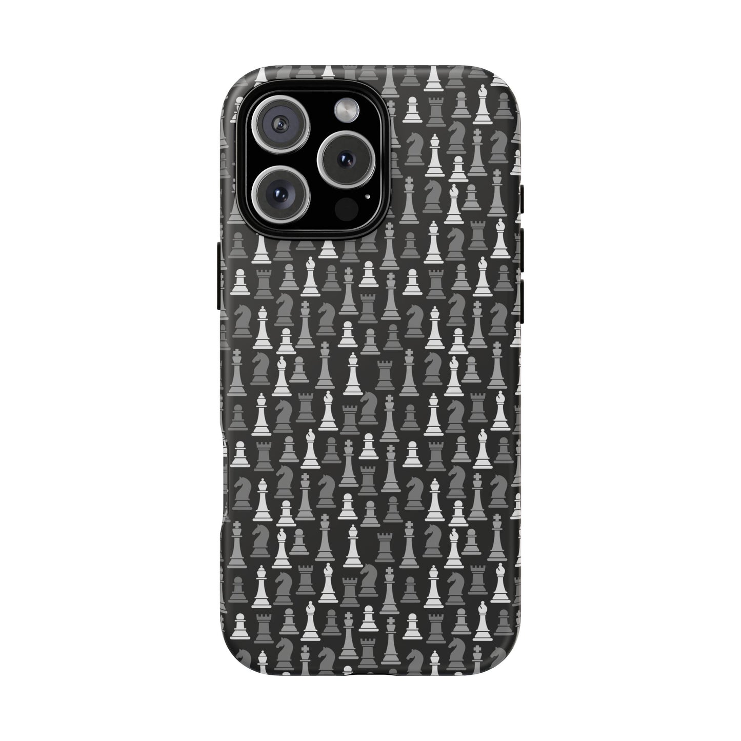 Chess Phone Case - Bold Black