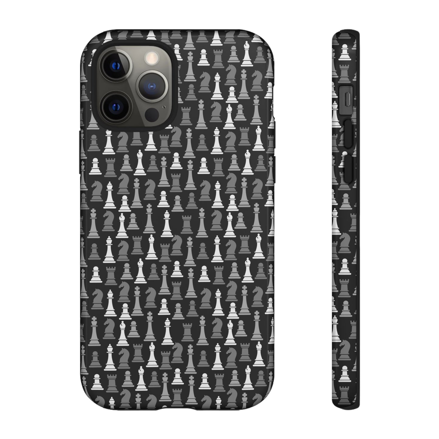 Chess Phone Case - Bold Black