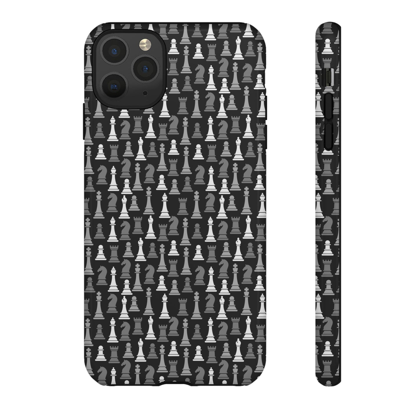 Chess Phone Case - Bold Black